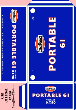 Ever Ready Portable 61 HT battery part 1 of 2