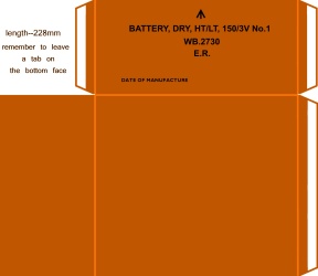 Wireless Set No. 38 part 2 WWII markings